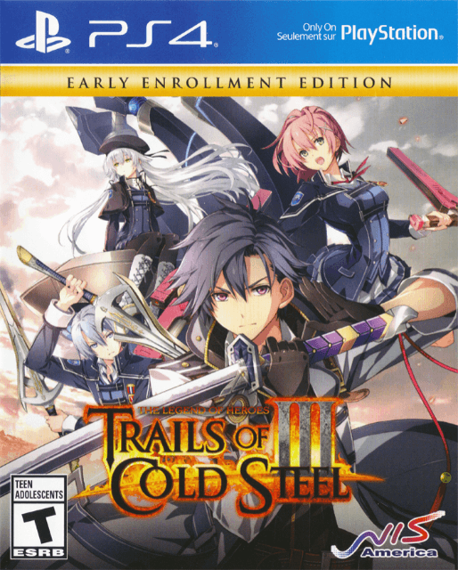Legend of Heroes: Trails of Cold Steel III [Thors Academy Edition] box art for Playstation 4